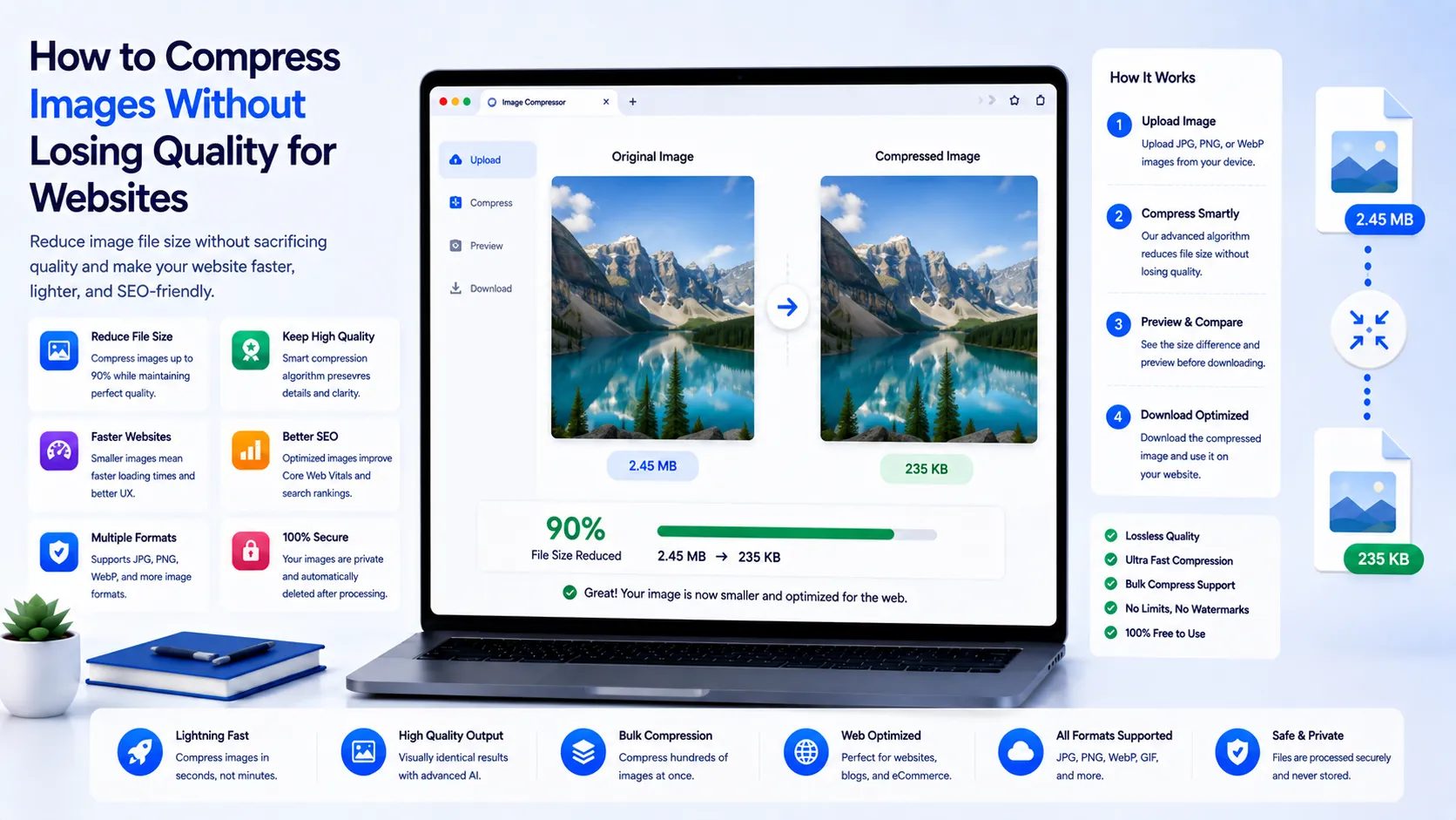How to Compress Images Without Losing Quality for Websites