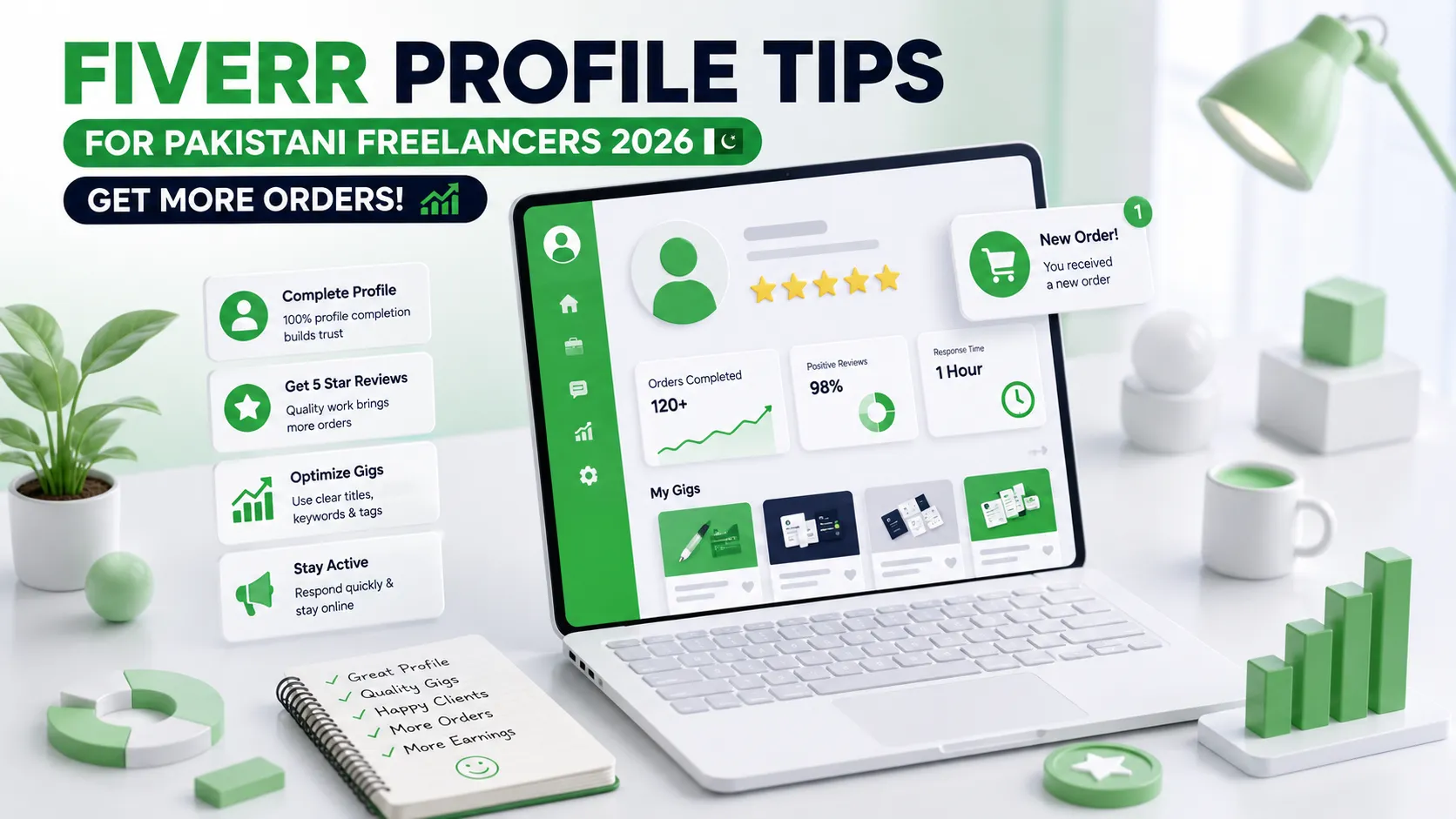 Fiverr Profile Tips for Pakistani Freelancers 2026