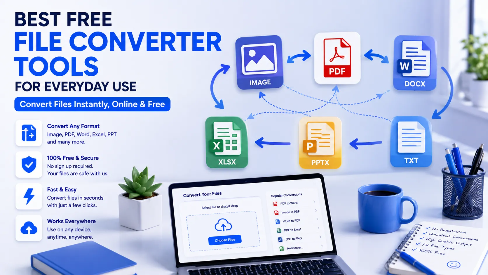 Best Free File Converter Tools for Everyday Use