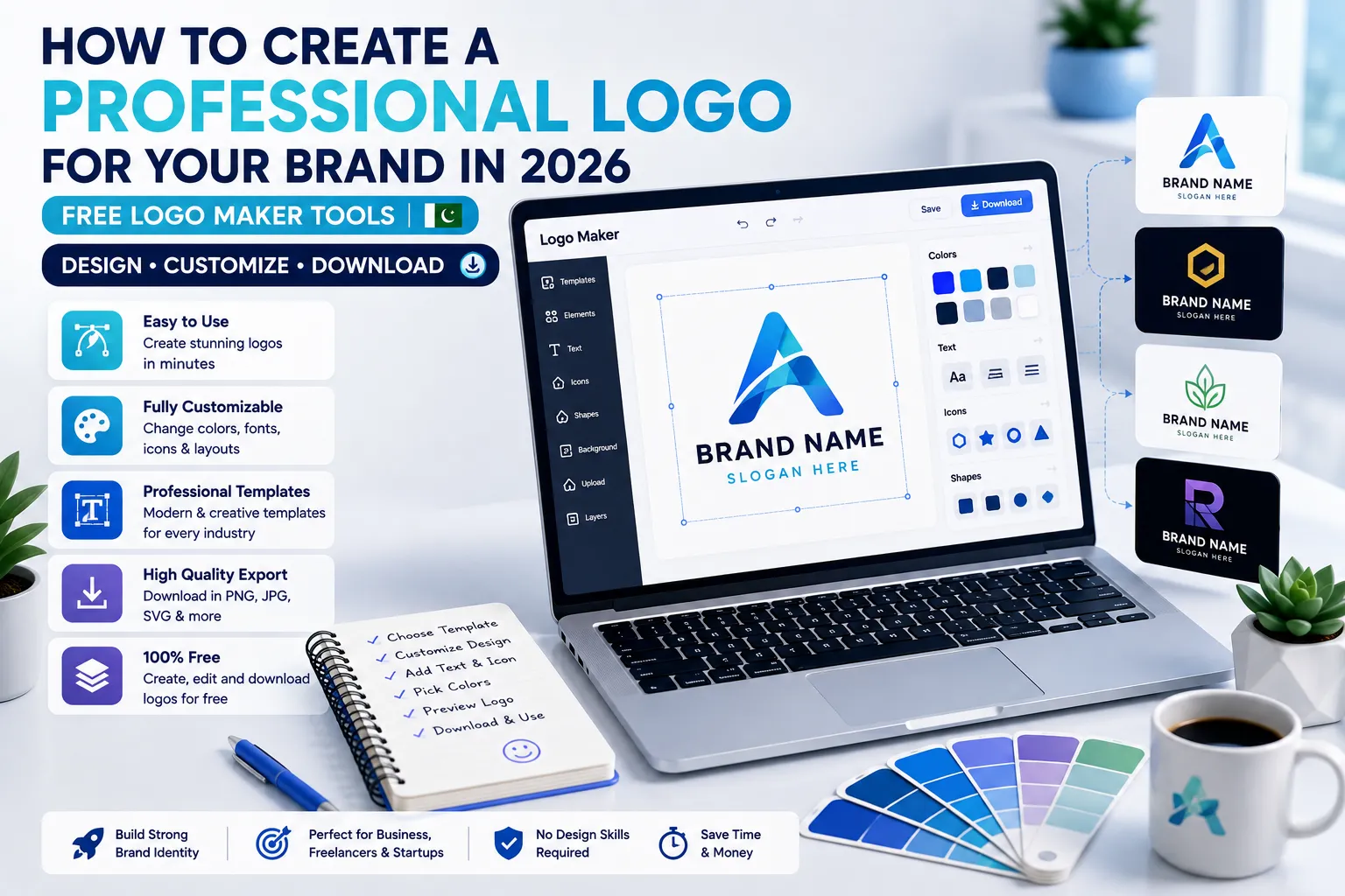 How to Create a Professional Logo for Free in 2026