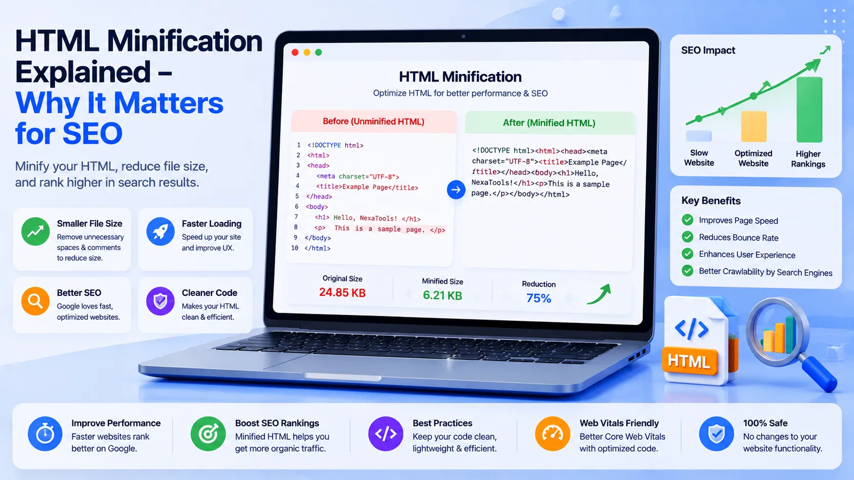 HTML Minification Explained Why It Matters for SEO