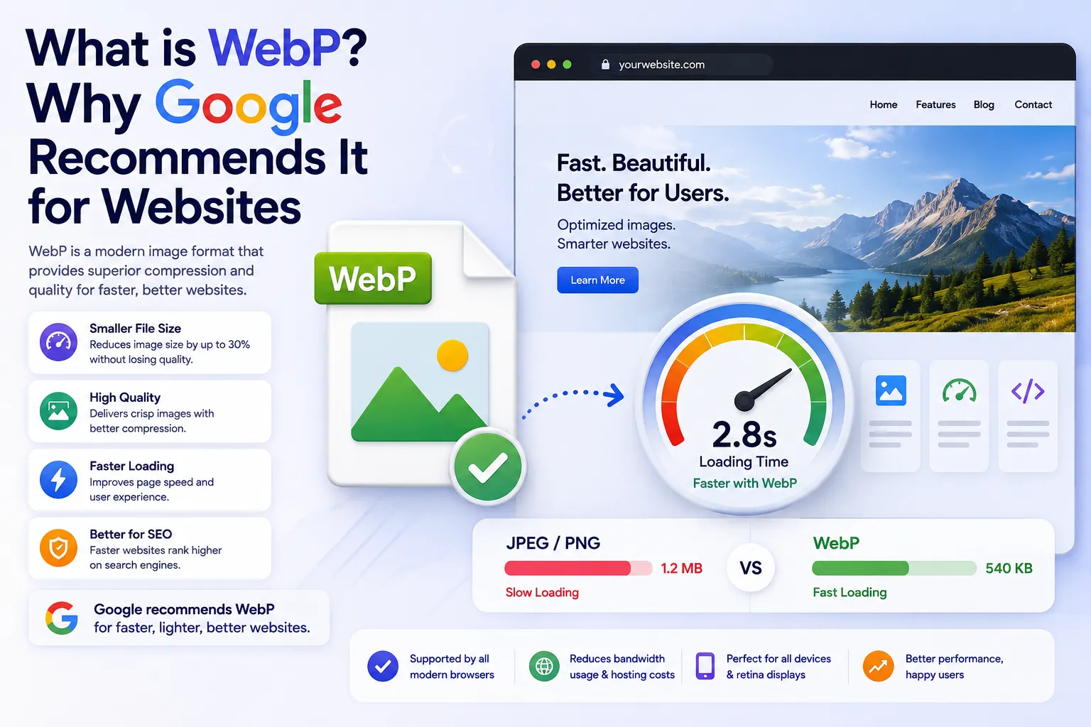 What is WebP? Why Google Recommends It for Websites